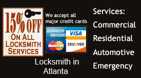Locksmith in Atlanta Commercial Services